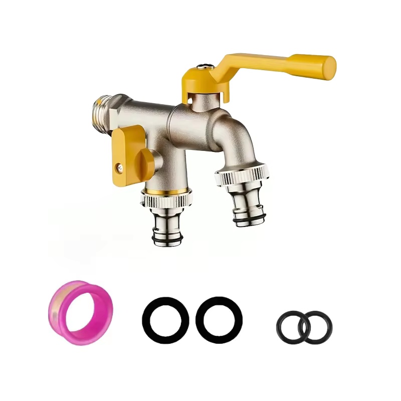 Smart Garden Kit - Double outlet garden hose faucet -1/2