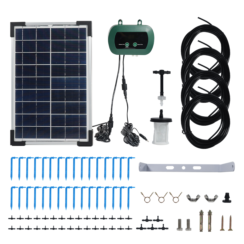 Smart Garden Kit - Solar Hydroponics Equipment Micro Drip Pumps