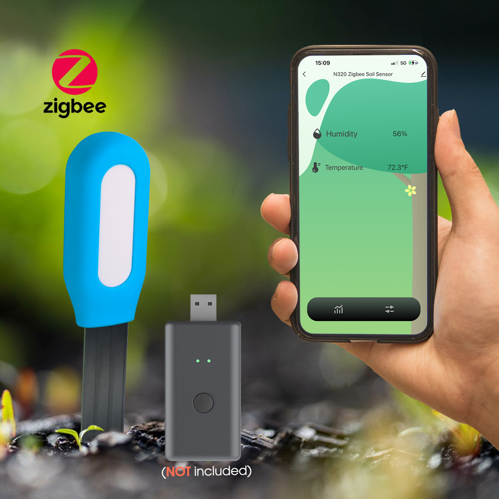 Smart Zigbee Soil Sensor for H - Smart Garden In Home ulasan dan harga