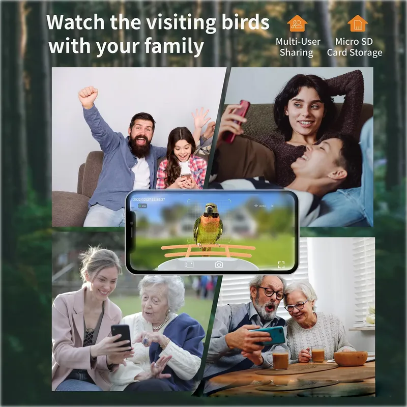 Smart AI Bird Feeder with Bird - Smart Garden Ai ulasan dan harga