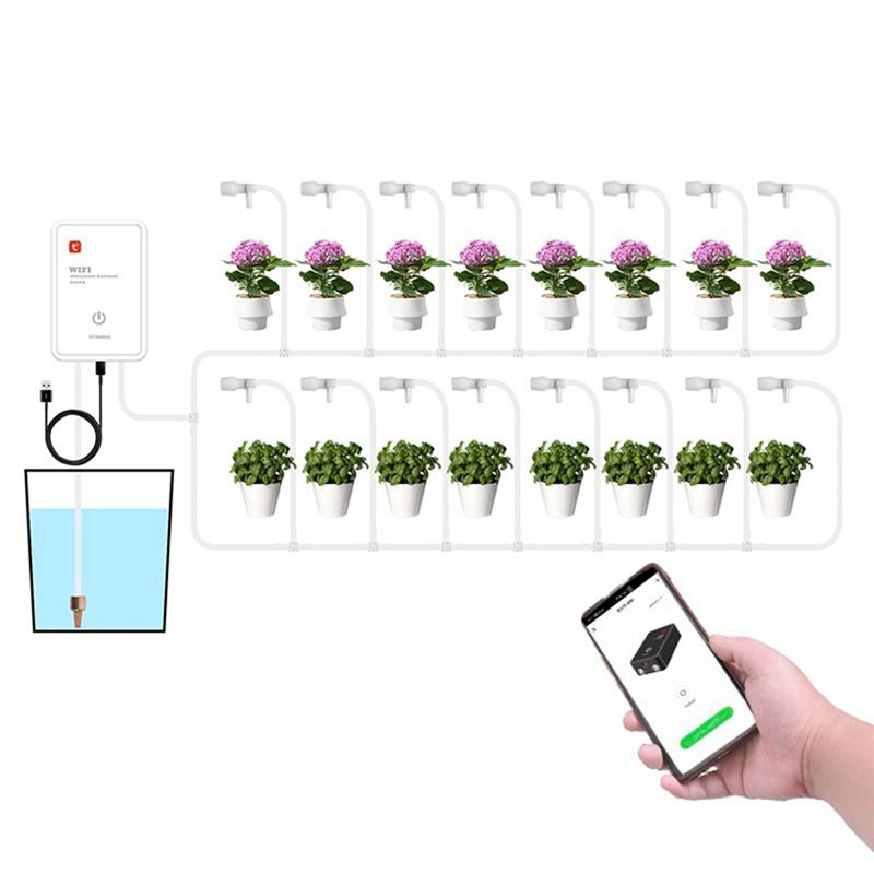 Automatic Drip Irrigation Wate - Smart Garden Kit ulasan dan harga