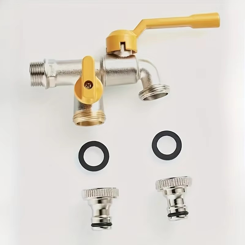 Double outlet garden hose fauc - Smart Garden Kit ulasan dan harga
