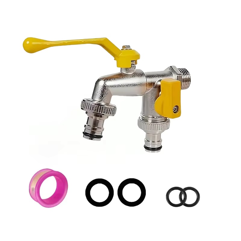 Double outlet garden hose fauc - Smart Garden Kit ulasan dan harga