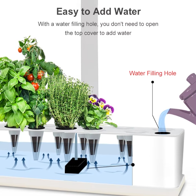 9 Pods Smart Hydroponics Growi - Smart Garden Kit ulasan dan harga