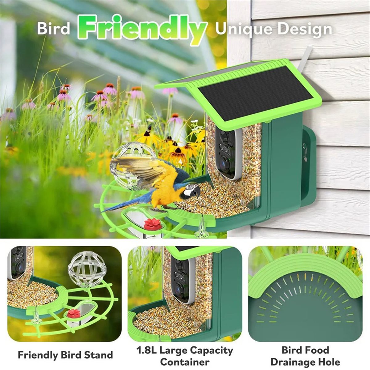 ABPP Smart Bird Feeder Camera  - Smart Garden Ai ulasan dan harga