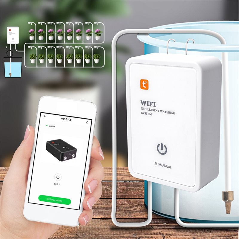 ABMR-Tuya Smart Wifi Garden Co - Smart Garden Kit ulasan dan harga